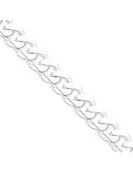 Sterling Silver 15mm Curb Chain QCB400-9"