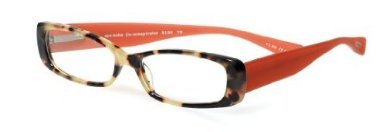 Co-Conspirator Reading Glasses by Eyebobs - Tortoise with Orange Temples On Sale
