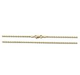 14 inch 1.25mm Rope Chain 14k Yellow Gold