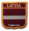 Latvia - Country Shield Patches