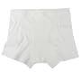 Ecoland Men's Organic Cotton Boxer Brief w/ elastic-free waistband - White M
