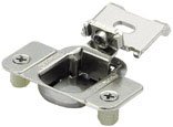 Amerock BP2811J23-14 1/2-Inch Overlay 2-Way Adjustable Concealed Matrix Blum Hinge, Nickel