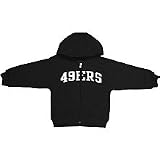 Reebok San Francisco 49ers Boys  Full Zip Hooded Sweatshirt