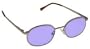 ACE (DIDYMIUM) GLASS WORKING SPECTACLES IN TITANIUM SAFETY PEWTER FRAME WITH REMOVABLE SIDE SHIELDS ? 49-19-140mm EYE SIZE.