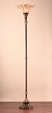 Murray Feiss Villa Carrera Torchiere Floor Lamp