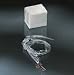 Clear plastic sleeve envelopes a plastic suction catheter. Sleeve slides over exudate to reduce potential clinician contact. Whistle tip and side eyes help minimize trauma to delicate mucosal tissue. Thumb valve permits continuous or intermittent suction. Single use. Contains Cath'N Sleeve device and pop-up solution container in peel-open package. Sterile.