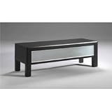 61 Low Profile TV Stand (Black) (19.625H x 56.5W x 18.75D)