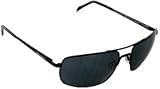 Dragon Matte Black Fast Back Sunlgasses with Grey Lens