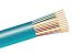 Bulk Fiber, 12 Strand, Multimode, 50/125 10 Gig OM3, Breakout Cable, OFNR Riser Rated, Indoor/Outdoor, Tight Buffer, Aqua Outer Jacket, 2.5mm Sub-Cables, Price Per Foot