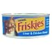 Friskies Canned Food for Cats- net wt. 5.5 oz., case of 24