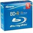 Memorex 32020014034 25GB 4X Write-Once BD-R Blu-ray Discs (5pk, Jewel Case)