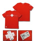PUMA 08 ������ ����ե��å� TEE (RED) jp