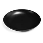 Koziol Rondo Solid Black Rim Soup Bowls, 207 by 207 by 33mm, Set of 4