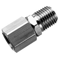 Amflo 344R In-Line Brass Swivel - 1 4, Male Female NPT by Amflo
