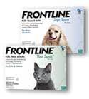 Frontline Flea Tick Medication 3 month Supply 23-44 lbs