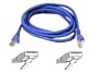 Belkin 3ft 10/100BT Fastcats E Utp Patch RJ45M/RJ45M  Snagless Blue