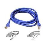 Belkin A3L850-05-BLU-S 5-Foot  RJ45 FastCAT 5e Patch Cable, Snagless Molded (Blue)