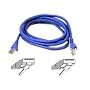 Belkin A3L850-05-BLU-S 5-Foot  RJ45 FastCAT 5e Patch Cable, Snagless Molded (Blue)