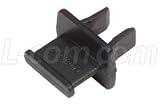 L-com - IEEE-1394 Firewire Type 1 (6 Position) and Type 2 ( 4 Position) Connector Covers - Protect Unused Ports, Pkg/10