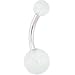 Jewelry : Glacier GLOW in the DARK Belly Button Ring