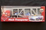  Disney Pixar Cars Mack Transporter Truck with Chick, Leakless & McQueen