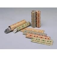 Flat Coin Roll Wrappers for 25 Gold Dollars, Gray, 1000 per Pack
