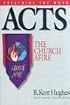 Acts: The Church Afire (Preaching the Word) (Preaching the Word)