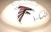 Matt Ryan Autographed/Hand Signed Atlanta Falcons Team Logo Football