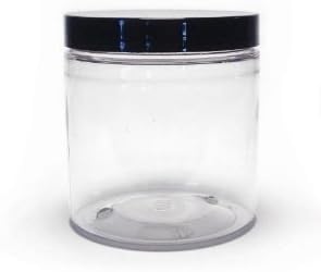 4 oz. Clear 20-410 Boston Round PP (Polypropylene) Plastic Bottle (1) (25) (1) (25)