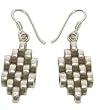 Earing Sterling Silver Handmade Jewelry from India 1.75 inches (ers200)