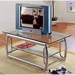 Modern Glass Top TV Stand by 
