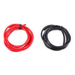 Easymodel - Cable Silicone 1.3mm² (16awg) 2x1m - Accessoires R-C - Connectiques