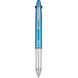 Pilot Dr. Grip 4+1 Multifunction Ballpoint Pen + Pencil, Assorted Color Inks, Turquoise Barrel, 1-Pack (36224)