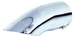 3A Racing 62-0266 Chrome Tip 2-1/4" X 9" Turn Down