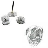 Bull Mastiff Desk Set, Porcelain by Rosalinde