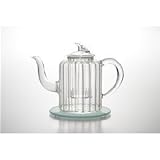 BonJour Adele Glass Teapot with Glass Infuser