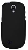 Samsung Gravity Smart T589 Rubberized Hard Case Cover - Black