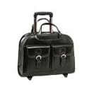 McKleinUSA DAVIS 96185A Black Wheeled Ladies' Laptop Case