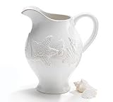 Sanibel Sands Tea Water Beverage Pitcher Kitchen Decor