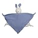 Under the Nile Organic Cotton Bunny Blanket Friend Toy - Blue