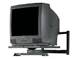 Bretford Basics Double Stud Platform TV Mount TVDSM4-BK - Mounting kit ( support tray, wall mount ) for TV - black - screen size: 19 - 27 - wall-mountable