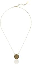 Lucky Brand Carded Gold Pave Necklace, 19.5" +2.5" Extender