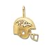 Jewelry : 14ky and enamel Baltimore Ravens helmet charm