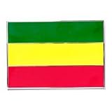 Body Candy - Rastafarian Flag BELT BUCKLE