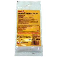 Kodak Sepia II Warm Toner for Black & White Photographic Enlarging Papers, Powder to Make 1 Quart.