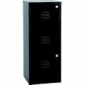 k.A. Schubladenschrank HxBxT 1015x413x400mm 3 Sch�be schwarz