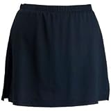 Bolle Tennis Basic Black 15" Pull-On Skort (COLOR: Navy, SIZE:Small)