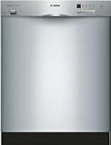 Bosch 24" 300 Series Stainless Steel Undercounter Dishwasher
