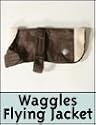 Waggles Flying Jacket Dog Coat 24 inch /60cm