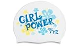 Girl Power Silicone Swim Cap